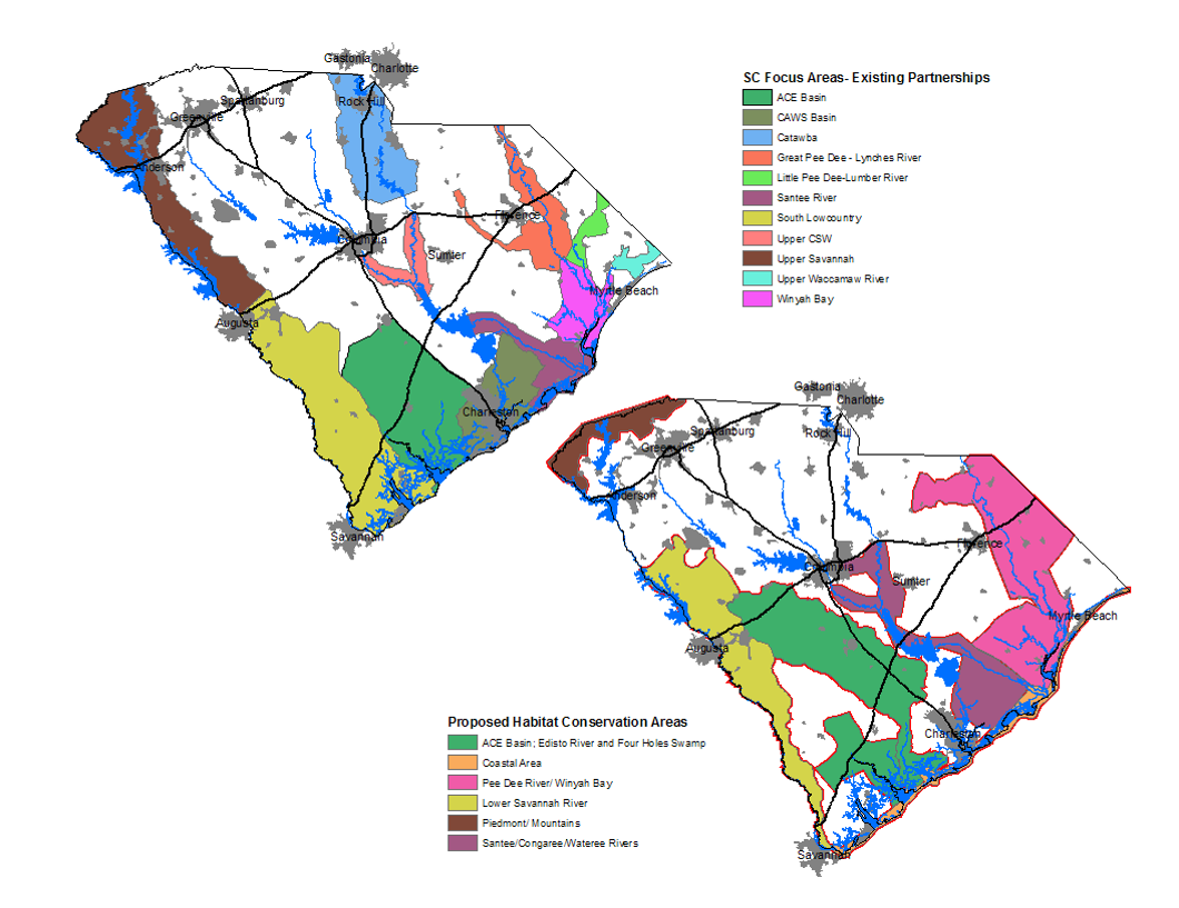 Habitat Conservation Areas | Audubon South Carolina